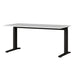 GERMANIA Rectangular Height Adjustable Desk Melamine 1,600 x 800 mm