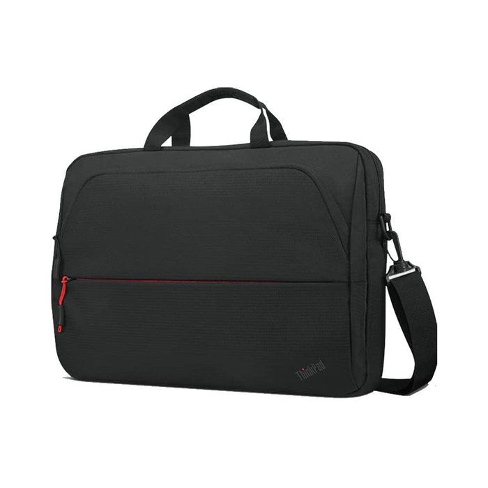 Lenovo ThinkPad Essential Topload (Eco) - Notebook carrying case - 13" - 14" - black with red accents - for IdeaPad S340-14, ThinkCentre M75t Gen 2, ThinkPad E14 Gen 3, X1 Nano Gen 2, Z13 Gen 1