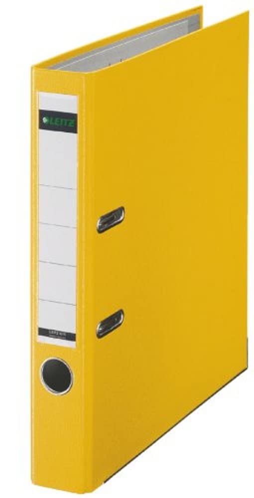 Leitz Lever Arch File A4 PP 180 50mm Yellow (Pack 10) - 10151015