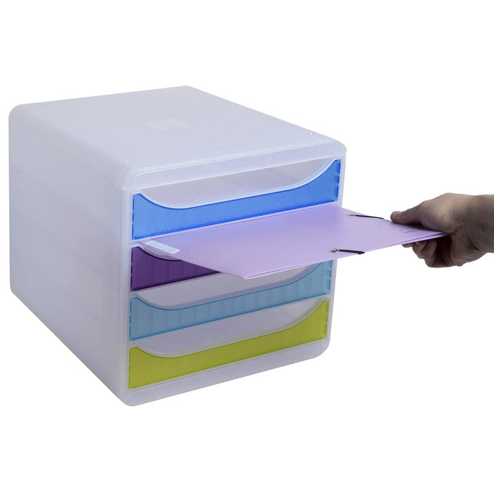 Exacompta Drawer Unit Chromaline Plastic Assorted