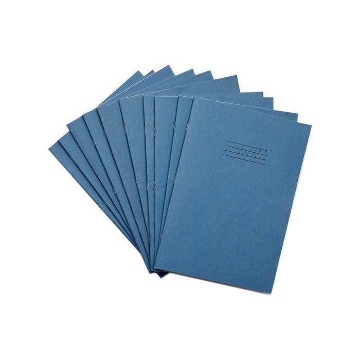 Rhino A4 Exercise Book 64 Page 7mm Squared Light Blue (Pack 50) - VEX677-4385-8