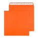 Creative Coloured Envelope Non standard 160 (W) x 160 (H) mm Adhesive Strip Orange 120 gsm Pack of 500