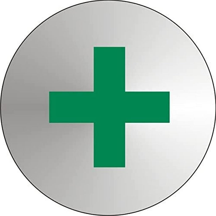 Office Sign First Aid Stainless steel