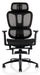 Horizon Executive Mesh Office Chair With Height Adjustable Arms Black - OP000319 -