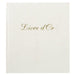 Exacompta Guest Book Cardboard, Leather White 4712E 23 (W) x 27 (D) x 3.8 (H) cm