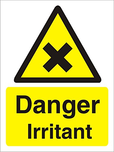 Warning Sign Irritant Vinyl 30 x 20 cm