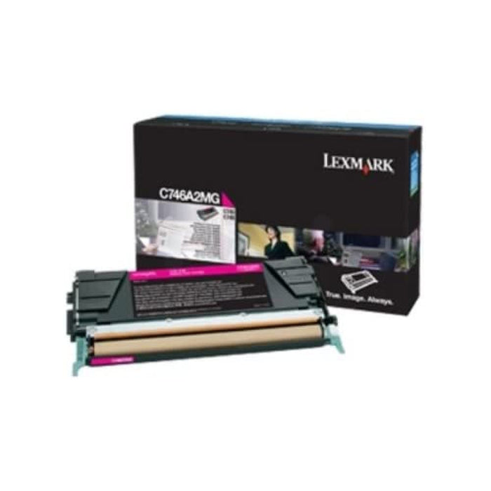 Lexmark Original Toner Cartridge C746A3MG Magenta