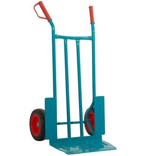 GPC Heavy Duty Sack Truck Extra Wide 300kg Capacity Blue