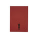 Rhino 13 x 9 A4+ Oversized Exercise Book 40 Page 7mm Squared Red (Pack 100) - VDU024-310-4