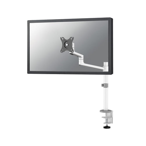 Neomounts DS60-425WH1 - Mounting kit (articulating arm) - full-motion - for Monitor - steel - white - screen size: 17"-27" - desk-mountable