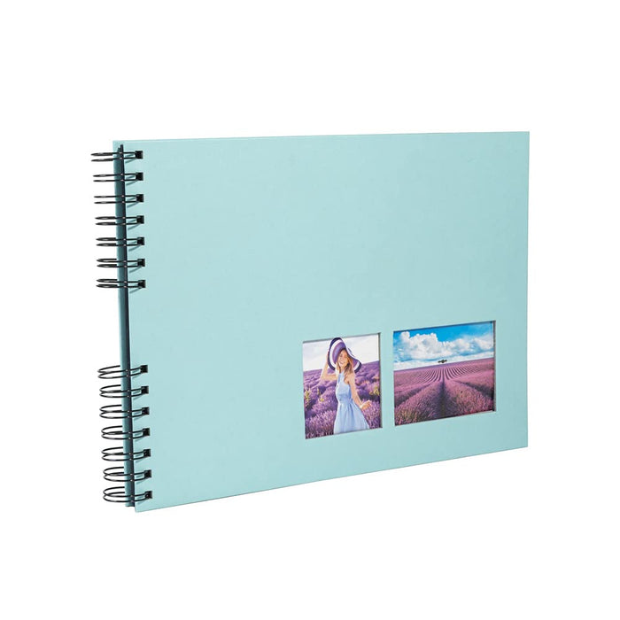 Exacompta Milano Photo Album Spiral Hardback Paper 22 x 32 x 3 cm Green