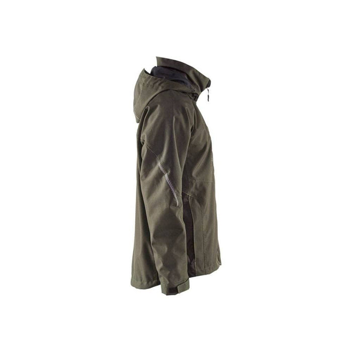 BLÅKLÄDER Jacket 48901977 PL (Polyester) Dark Olive Green, Black Size XS