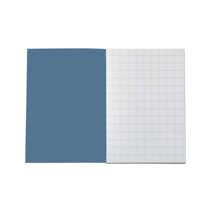 Rhino A4 Exercise Book 80 Page 20mm Squared Light Blue (Pack 50) - VEX668-3735-4