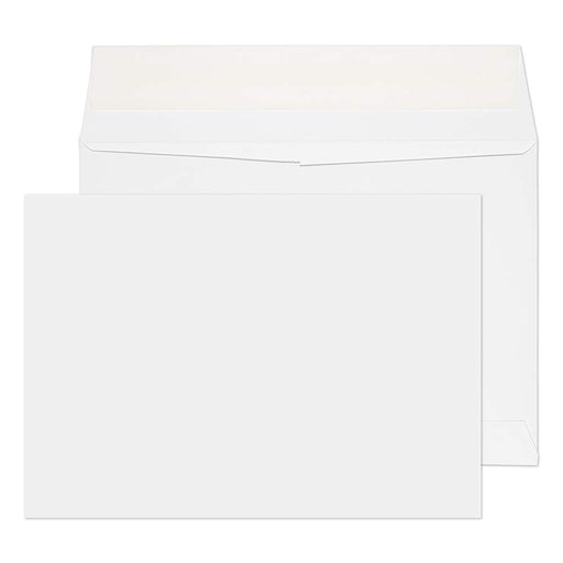 PREMIUM Optima Card Board Back Envelopes C5 Peel & Seal 162 x 229 mm Plain 210 gsm Ultra White Pack of 250