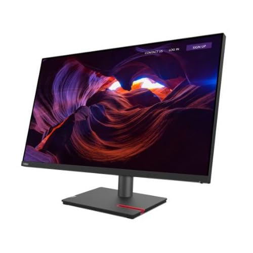 Lenovo ThinkVision P32p-30 - LED monitor - 31.5" - 3840 x 2160 4K - IPS - 350 cd/m² - 1000:1 - 4 ms - HDMI, DisplayPort, USB - raven black