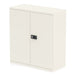 Bisley Regular Door Cupboard Lockable with 1 Shelf Steel E402A01ab9 914 x 400 x 1000mm Chalk