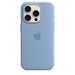 Apple - Back cover for mobile phone - MagSafe compatibility - silicone - winter blue - for iPhone 15 Pro