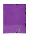 Exacompta Ring Binder Laminated Board A4 2 ring Purple Pack of 20