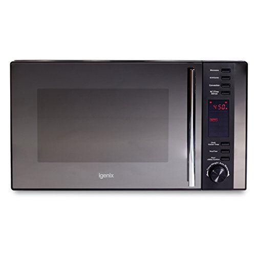 igenix Microwave Digital Combination Stainless Steel IG2590 900W 25L Black