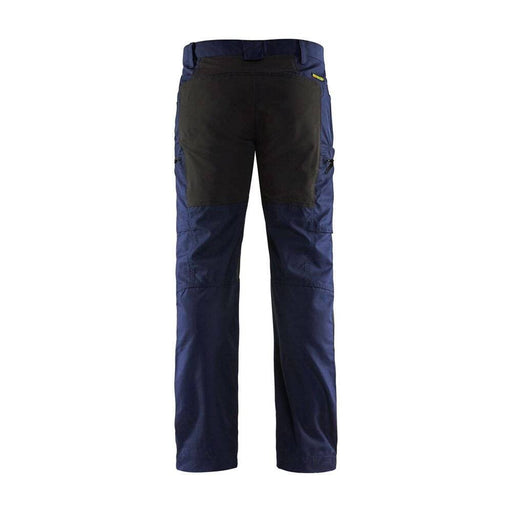 BLÅKLÄDER Trousers 14591845 Cotton, PL (Polyester) Navy Blue, Black Size 44R