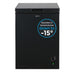 igenix Chest Freezer Black 577 mm