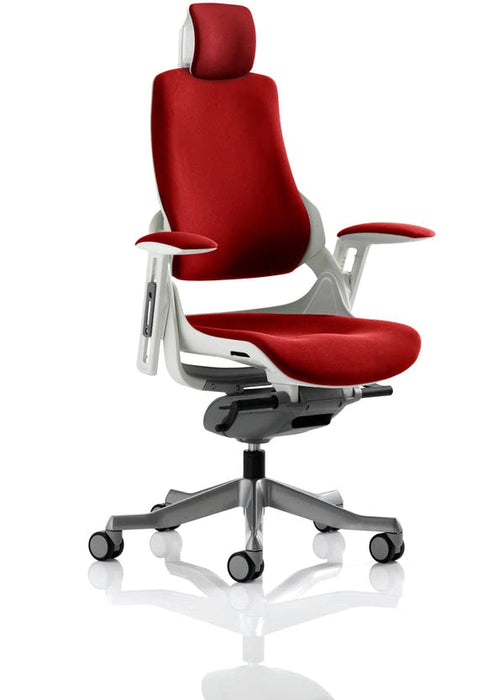 Dynamic Synchro Tilt Executive Chair Height Adjustable Arms Zure Bergamot Cherry Seat With Headrest High Back