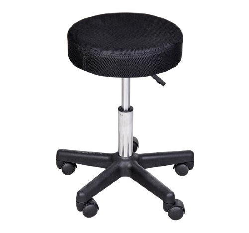 HOMCOM Hydraulic Swivel Salon Spa Stool Height Adjustable Multicolour