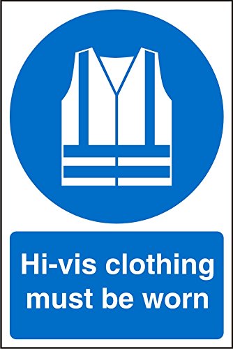 Mandatory Sign Hi Vis Plastic 60 x 40 cm