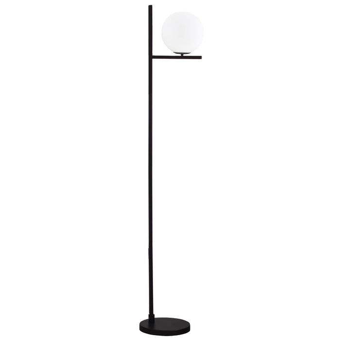 HOMCOM Floor Lamp B31-351V70BK Black, White