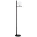 HOMCOM Floor Lamp B31-351V70BK Black, White