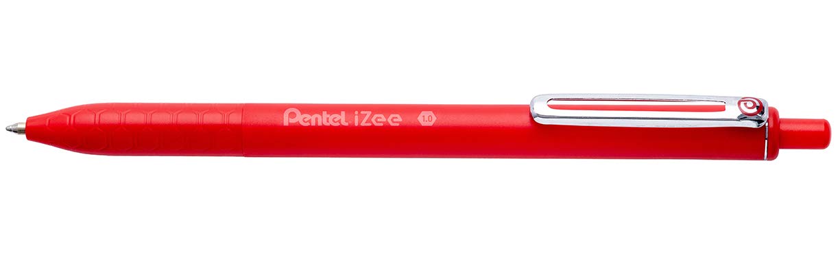 Pentel iZee BX470 Ballpoint Pen Red Medium 0.5 mm Refillable