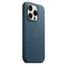 Apple - Back cover for mobile phone - MagSafe compatibility - FineWoven - pacific blue - for iPhone 15 Pro