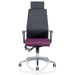 Dynamic Independent Seat & Back Posture Chair Height Adjustable Arms Onyx Ergo Tansy purple Seat Without Headrest High Back