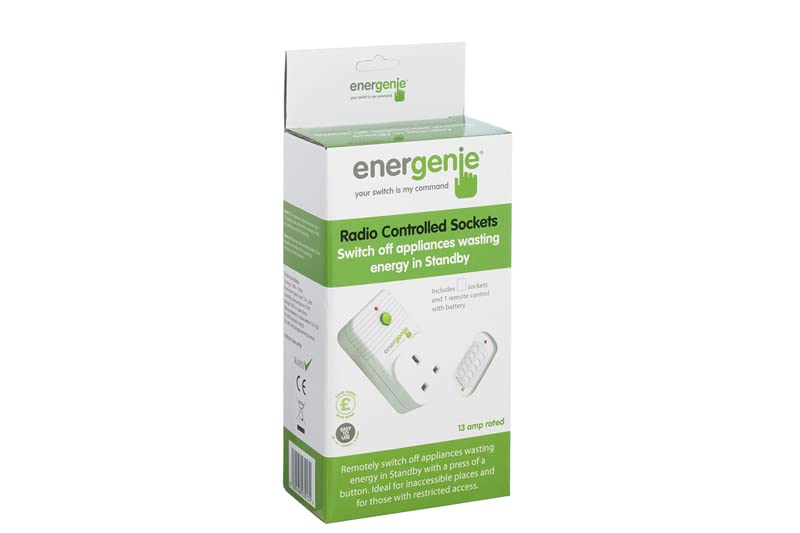 EnerGenie Smart Plugs 3000W 3 Pack White