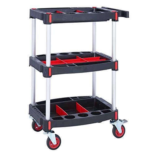 GPC Tool Trolley 100kg Capacity 460 x 1310 x 550 mm