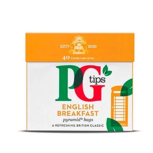 PG tips English Breakfast Tea Bags Pack of 25