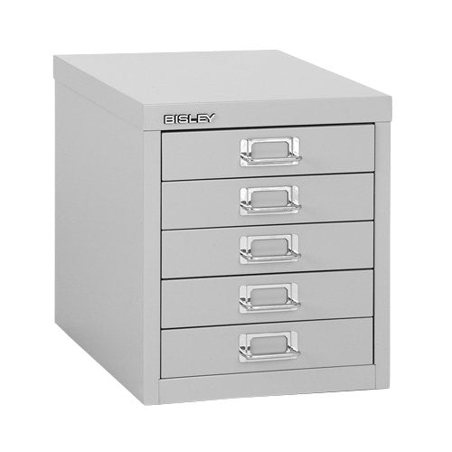 Bisley Desktop Drawer H125NL-AV4 5 Drawers Grey 279 x 380 x 325 mm