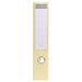 Exacompta PremTouch Lever Arch File A4 70 mm Cream 2 ring 53750E Cardboard, PVC (Polyvinyl Chloride) Portrait Pack of 10