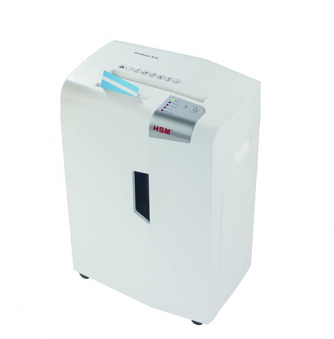 HSM Shredstar X15 Particle-Cut Shredder Security Level P-4 15 Sheets