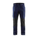 BLÅKLÄDER Trousers 14591845 Cotton, PL (Polyester) Navy Blue, Black Size 32S