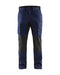 BLÅKLÄDER Trousers 14591845 Cotton, PL (Polyester) Navy Blue, Black Size 45S