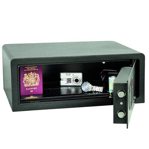 Phoenix Hotel Security Safe with Electronic Lock Dione SS0311E 200 x 520 x 406mm Graphite