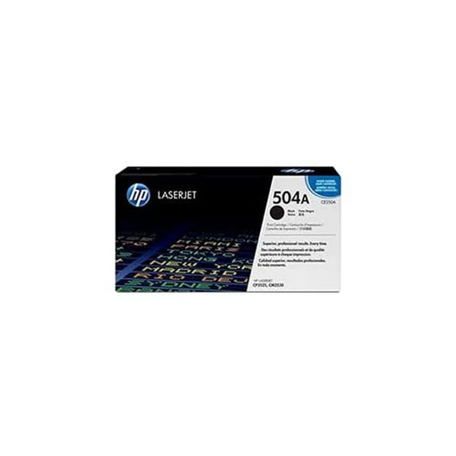 HP 504Y Original Toner Cartridge CE250YC Black