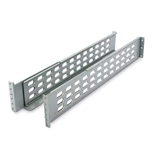 APC SRTRK1 - Rack rail kit - grey - 1U - for P/N: AR3103, AR3103SP, AR3106SP, AR3357X674, AR9300SP, AR9300SP-R, AR9307SP, AR9307SP-R