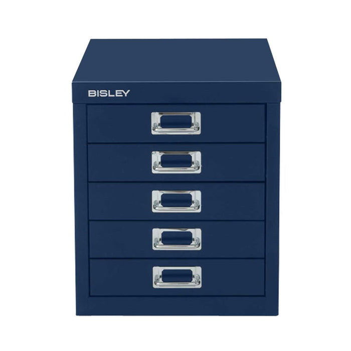 Bisley Desktop Drawer H125NL-AY7 5 Drawers Blue 279 x 380 x 325 mm