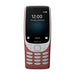 Nokia 8210 2.8 Inch 4G Dual SIM 48MB RAM 128MB Storage Mobile Phone Red