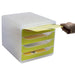 Exacompta Drawer Unit Plastic Anise Green