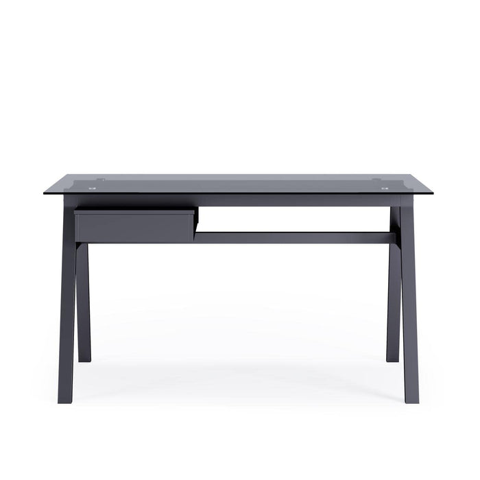 Alphason Desks AW21928GRY Grey 1,400 (W) x 650 (D) x 760 (H) mm