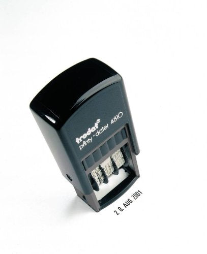 Trodat Printy 4810 Date Self-Inking Stamp 23 x 79mm Black