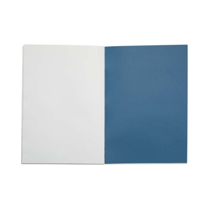 Rhino A4 Exercise Book 32 Page Plain Light Blue (Pack 100) - VDU014-84-2